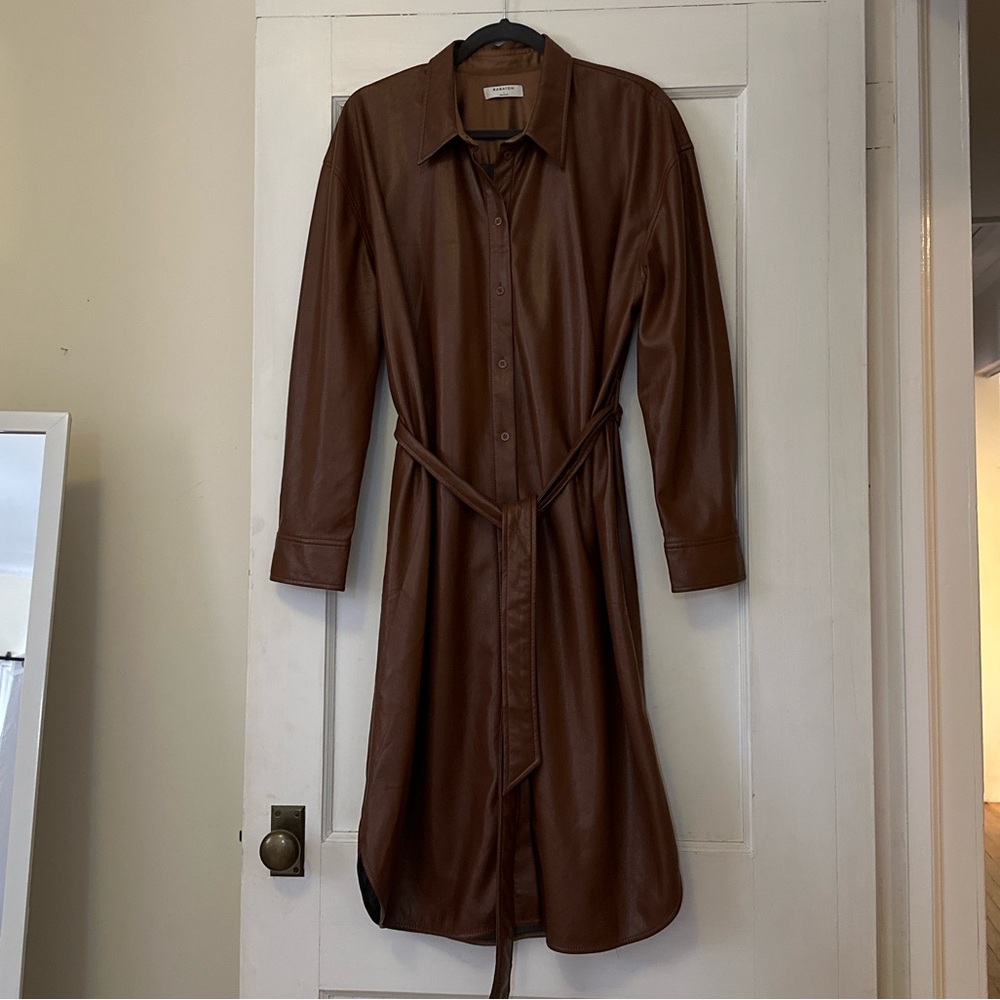 4/$50 SALE ❤️ Babaton Vegan Leather Dress